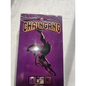 Chain Gang BMX VHS Vintage Freestyle Bike Video Untested
